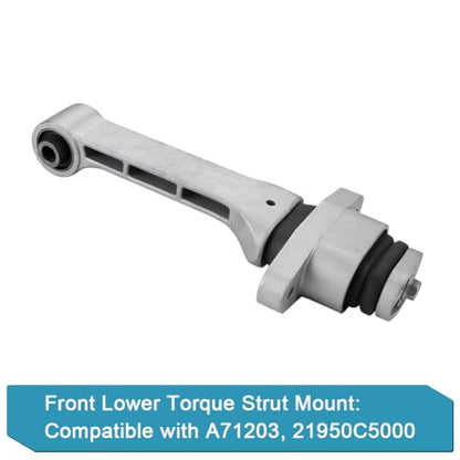 Front Right Engine Torque Strut Mount Replacement for Kia Sorento L4 2.4L - size: 2PCS-Compatible with 2016-2020 Sorento 2.4L