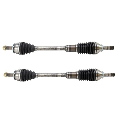 TRQ Front Driver and Passenger Side Severe Duty CV Axle Assembly Set - style: CSA34112