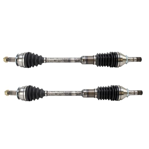 TRQ Front Driver and Passenger Side Severe Duty CV Axle Assembly Set - style: CSA34112