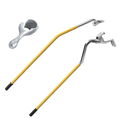 PENSUN 3PCS Tire Mount Demount Tool Fit for Car Repairing (Yellow)