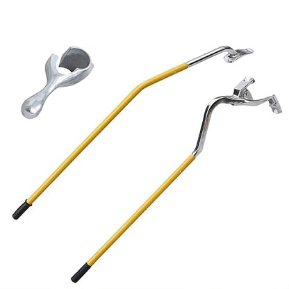 PENSUN 3PCS Tire Mount Demount Tool Fit for Car Repairing (Yellow)