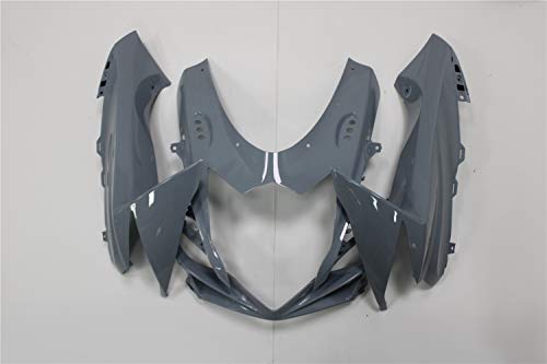 YTL Gray Full Fairing Fit for Suzuki 2011-2026 GSXR 600/750 - color: 017 Gray