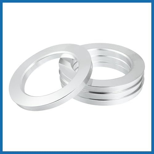 4pcs OD 110mm to ID 77.8mm Aluminium Alloy Car Hub Centric Rings
