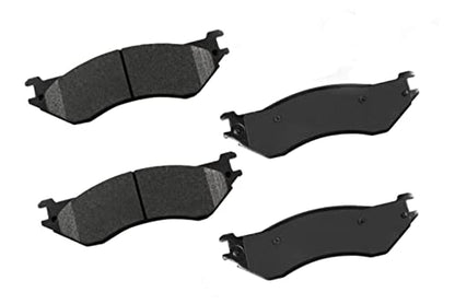 D702 Ceramic Front Brake Pads Replacement For 97-2002 Ford Expedition 1999-2003 F-150 F-250 - style: D702