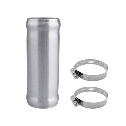 AC PERFORMANCE OD 1.5" Aluminum Tube Hose Joiner with Clamps - size: 1.5" (38mm)