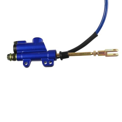 PRO BAT 12mm/0.47" Rear Hydraulic Disc Brake Assembly Kit - color: Blue, size: 12mm