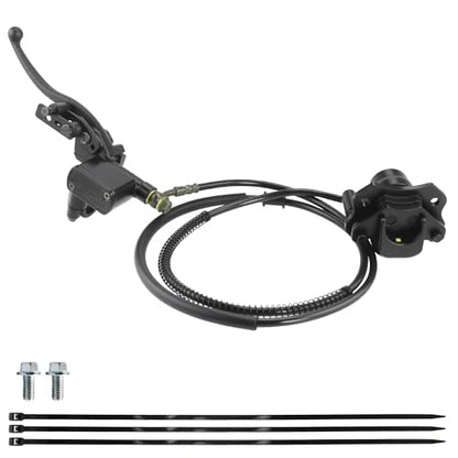 PRO BAT ATV Hydraulic Brake Master Cylinder Caliper Assembly - color: Black