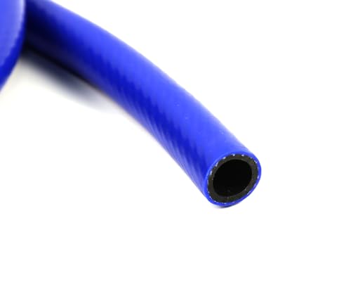 TenKe 5ft Universal High Temperature 1-Ply Reinforced 19mm 3/4" ID Heater Hose Silicone Vacuum Hose Tubing (5ft 19mm Blue) - color: 5ft ( Blue), size: 19mm