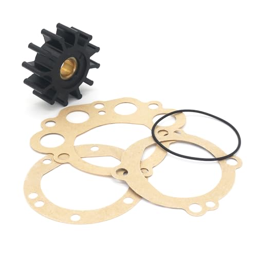 10077K Raw Sea Water pump Impeller Kit for Sherwood Pump R30G G701 Inboard - size: replace Sherwood 10077K