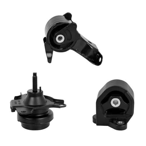 Engine Motor & Transmission Mount Kit 3pcs Compatible with Fits 2003-2005 Honda Civic 1.3L Hybrid Replace A4503 A6588 50805-S5B-305 - size: 2003-2005 Civic 1.3L