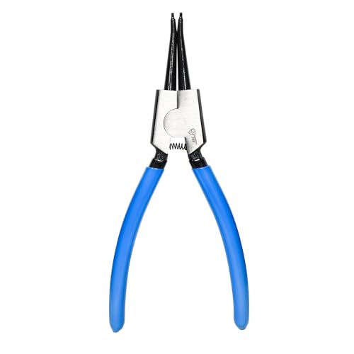 SMOTIVEPRO 9inch External Snap Ring Pliers, Heavy Duty Circlip Removal Tool - size: 1PC 9" External