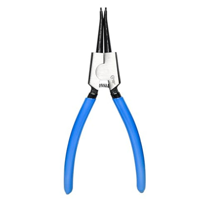 SMOTIVEPRO 9inch External Snap Ring Pliers, Heavy Duty Circlip Removal Tool - size: 1PC 9" External