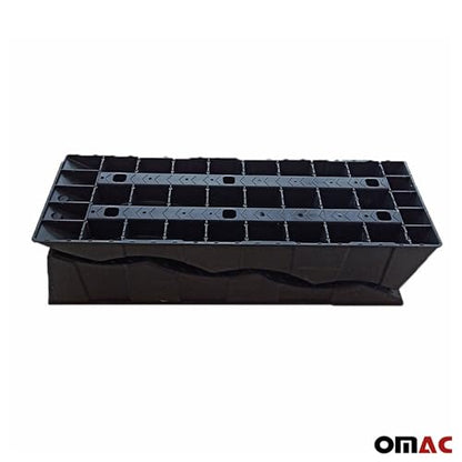 OMAC 4 Pcs Set Multi-Level Ramps for RV Trailer Camper Car Wheel Chocks/Stabilizer - size: 4 Pieces Set / Multi Level
