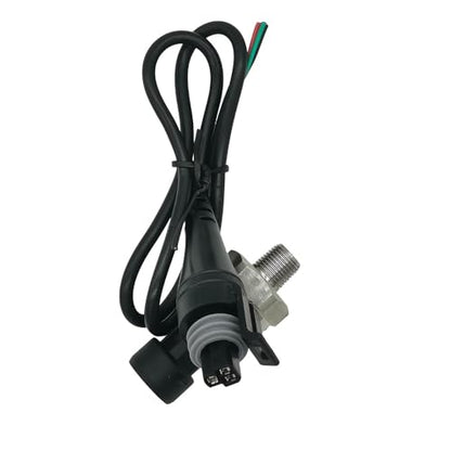 TMaster Stainless Steel Oil Fuel Pressure Sensor Transducer Sender with 1/8" -27 NPT Thread，Pressure Regulator for Oil Fuel Air Water Pressure，Switch Sensor Transmitter with Connector 0-150 Psi