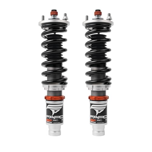 FAPO PF Coilovers for Honda CR-V 1996-2001 RD1 RD2 RD3, 32 Level Damping Mono-Tube Adjustable Height Lowering Suspension Strut Kits - size: 1996-2001