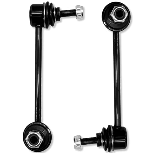 K80250 K80251 2PC Front/Rear Stabilizer Sway Bar End Link for Ford 06-10 Fusion, for Lincoln 07-09 MKZ 06 Zephyr, for Mazda 03-13 Mazda 6, for Mercury 06-09 Milan, for Mitsubishi 03-06 Lancer - size: K80250 K80251