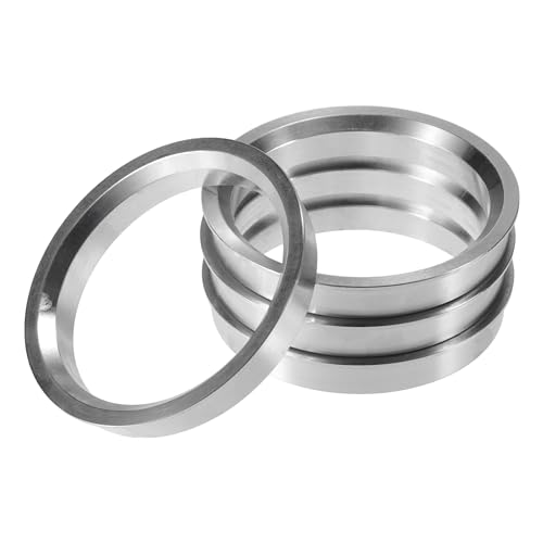 X AUTOHAUX 4pcs OD 65.1mm to ID 56.1mm Aluminum Alloy Car Hub Centric Rings Wheel Bore Center Spacer - size: 65.1mm ID to 56.1mm OD