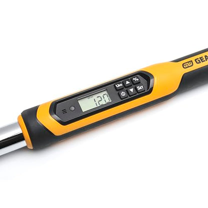 GEARWRENCH 3/8 Drive Electronic Torque Wrench 7.4-99.6 FT LB - 85076 - style: 3/8 Drive