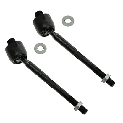 TRQ Inner and Outer Driver and Passenger Side Tie Rod Set 4 Piece - style: PSA55167
