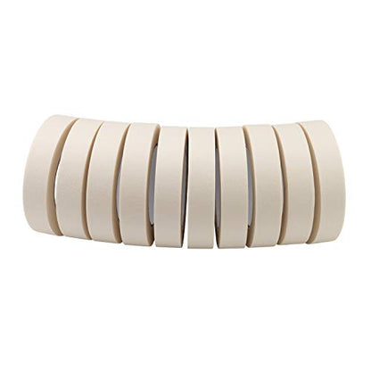 Lichamp Masking Tape 1 inch, 30 Pack General Purpose Masking Tape Bulk Multipack for Basic Use, 1 inch x 55 Yards x 10 Rolls (550 Total Yards) - size: 0.94 inch (Pack of 3)