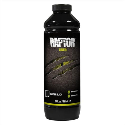 U-POL Raptor Black Urethane Spray-On Truck Bed Liner Kit, 4 Quarts