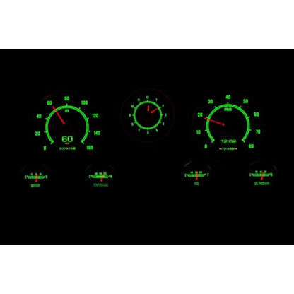 Dakota Digital RTX-67C-PU-X Retrotech Gauge Instrument System Compatible with 1967-72 Chevy / GMC Pickup