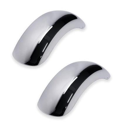 JMCHstore 2 Universal Mini bike Chrome Fender for Monster Mega Moto MMB80 Baja DB30, Coleman CT100U CC100X RB100 105cc; Mudguard for FPR GMB100 Motovox MBX10, Mototec Mini Bike parts - size: 100CC