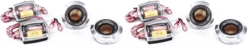 Skar Audio SPX-T 1-Inch 320 Watt Max Power Elite Neodymium Aluminum Dome Tweeters, Pair (Pack of 2) - size: 1 Inch Tweeters (Pack of 2)
