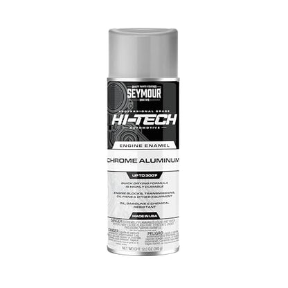 Seymour EN-41 Hi-Tech Engine Spray Paint, Chrome Aluminum 12 Ounce (Pack of 1) - color: Chrome Aluminum