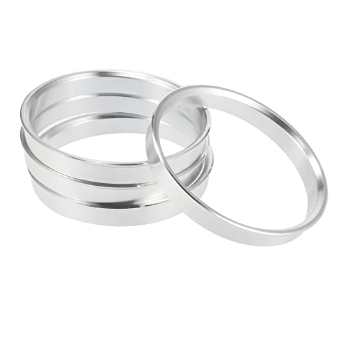 X AUTOHAUX 4pcs Aluminium Alloy Hub Centric Rings Wheel Center Spacer - size: 68.1mm