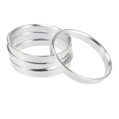 X AUTOHAUX 4pcs Aluminium Alloy Hub Centric Rings Wheel Center Spacer - size: 68.1mm