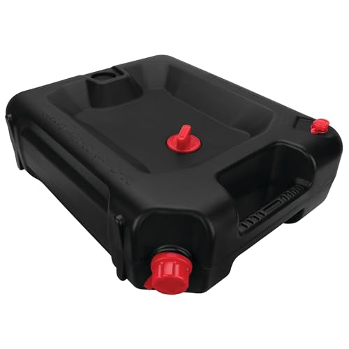 Performance Tool W4078 24-Quart Automotive Oil Drain Container, Black - style: 24 Quart Drain Pan