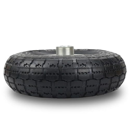 RRQ (2 Pack) 10 Inch Pneumatic Wheels, 4.10/3.50-4 Tire and Wheel