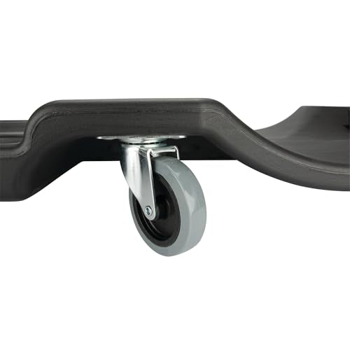 Performance Tool W85006 40 in. Plastic Mechanics Creeper Black - style: 40" 6-Casters Plastic