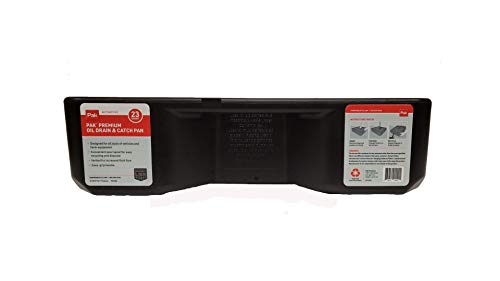 PAK 23 Quart Oil Catch Drain Pan Container