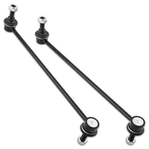 Sway Bar Link Front, Automotive Replacement Sway Bar Link Kits 2Pcs Compatible with Buick Enclave, Chevy Traverse, GMC Acadia, Saturn Outlook Stabilizer Sway Bar Links, K750155 - size: K750155