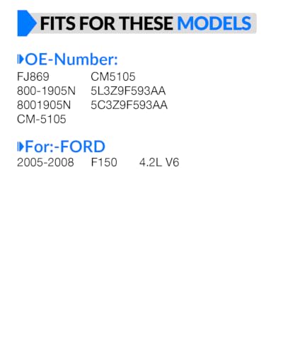 Upgraded FJ869 Fuel Injectors Fits for:-Ford for F150 2005-2008 - size: FJ869(6)