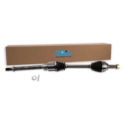 TRQ Front Passenger Side CV Axle Assembly - style: CSA32565