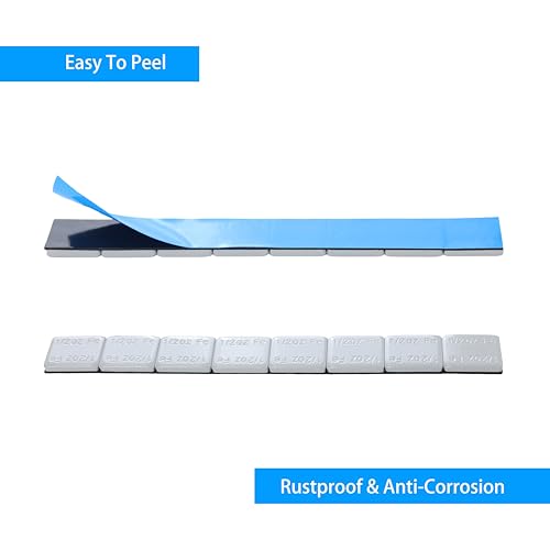 WW-050RGb Wheel Adhesive Stick-on Weight Mellow Style 1/2 oz 192 pcs - color: Grey, size: 0.5oz - 192 pcs