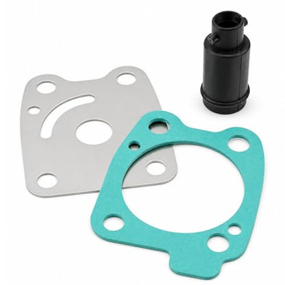 6EE-W0078-01 Outboard Water Pump Impeller Kit for Yamaha 4 5 6 HP - size: 4 5 6 HP