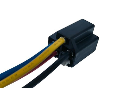 5 Pin Lawn Mower Ignition Key Switch Wiring Harness Compatible with Cub Cadet, 18 Inch, 14AWG with Blue Connectors