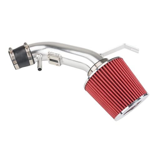 PHILTOP 3" High-Flow Cold Air Intake Kit for 2007-2012 Altima 2.5L, Red - color: Red, size: 2007-2012 Altima 2.5L