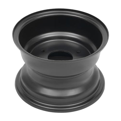 7" ATV Wheel Rim 3 Lugs 16x8-7 Tire Rim Parts for 125cc ATV Black Wheel Rim Tire 3 Holes 78mm Hole Distance, Black