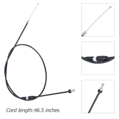 HZEL 7/8'' 22mm Thumb Throttle Cable Accelerator Handle Assembly, Motorcycle Throttle Assist Replacement Kits Accessories, Compatible with 50cc 70cc 90cc 110cc 125cc 250cc ATV
