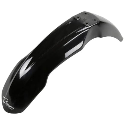 UFO PLAST Front Fender - Replacement Dirt Bike Front Mud Guard - Compatible with Honda CR125R/CR250R 2004-2007/CRF250R 2004-2009/CRF450R 2004-2008/CRF250X/CRF450X 2004-2017 (Black HO03632#001) - color: Black HO03632#001