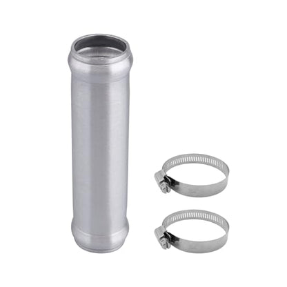 AC PERFORMANCE OD 1" Aluminum Tube Hose Joiner with Clamps - size: 1" (25mm)