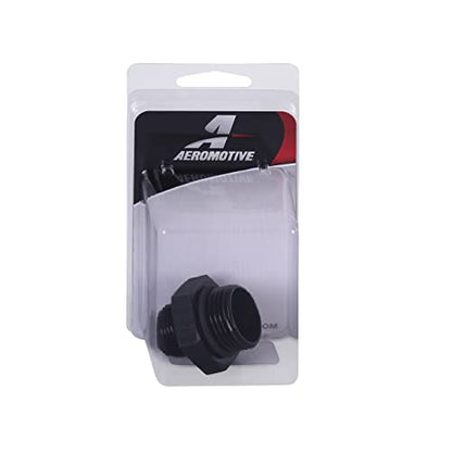 Aeromotive 15613 AN-12 O-ring Boss/AN-10 Male Flare Reducer Fitting - size: AN-10, style: ORB-12