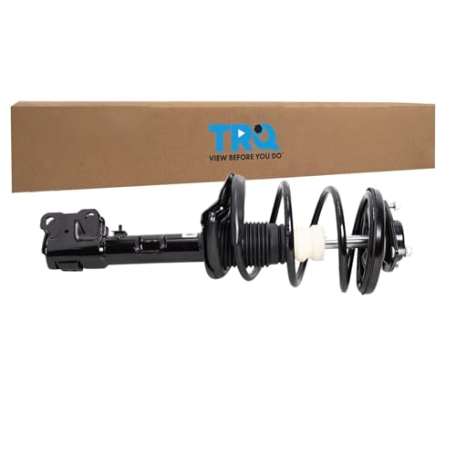 TRQ Front Left Strut and Spring Assembly Gas Charged Coil Spring - style: SCA30616