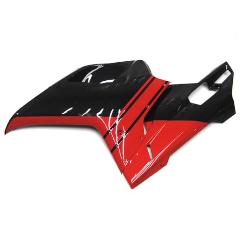 Red Black Fairings Body Work Cover Panel Kit Fit for Ducati 1098/848/1198 2007-2012 2008 2009 2010 2011 Motorcycle Injection Fairing Plastic Cowling Hull Frame Kits - color: Red Black