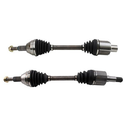 TRQ Front Driver and Passenger Side CV Axle Assembly Set 2 Piece - style: CSA33045